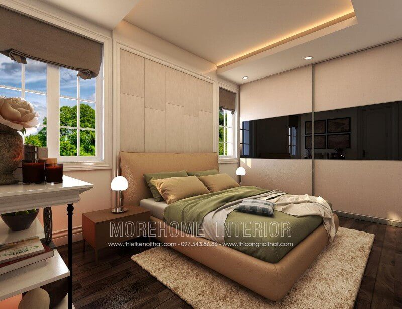Mẫu giường ngủ gỗ tự nhiên nhập khẩu bọc da cao cấp đã khẳng định được đẳng cấp của chủ nhân ngôi nhà, mang lại sự sang trọng, thời thượng mà cũng không kém phần tiện nghi