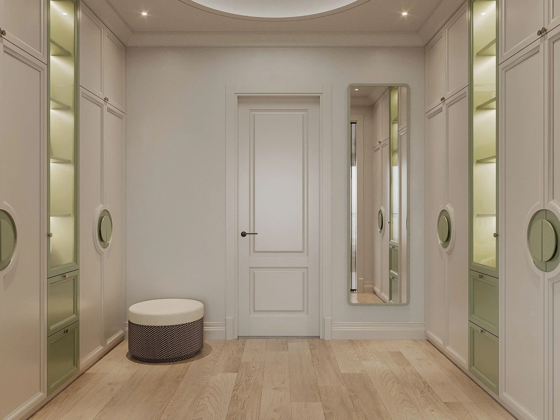 Phòng thay đồ walk-in cần bao nhiêu diện tích để dùng thoải mái